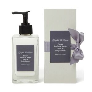 Graybill & Downs Peony Boule‎ de Neige Hand & Body Lotion 6.7 oz  NEW